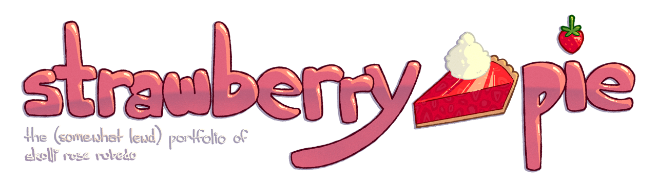 strawberry pie: the (somewhat lewd) portfolio of skolli rose rubedo